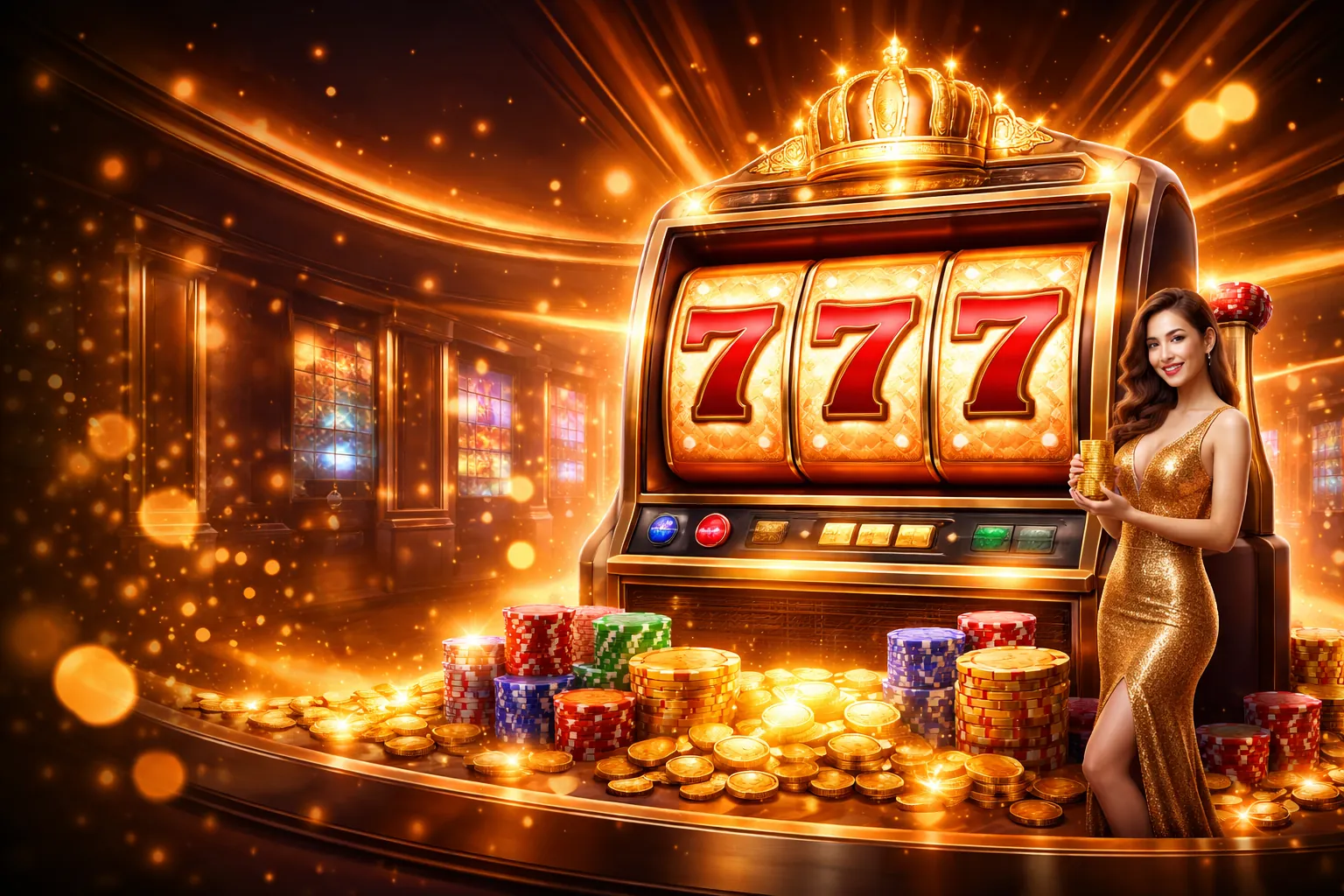 Giao diện ứng dụng di động game nổ hũ