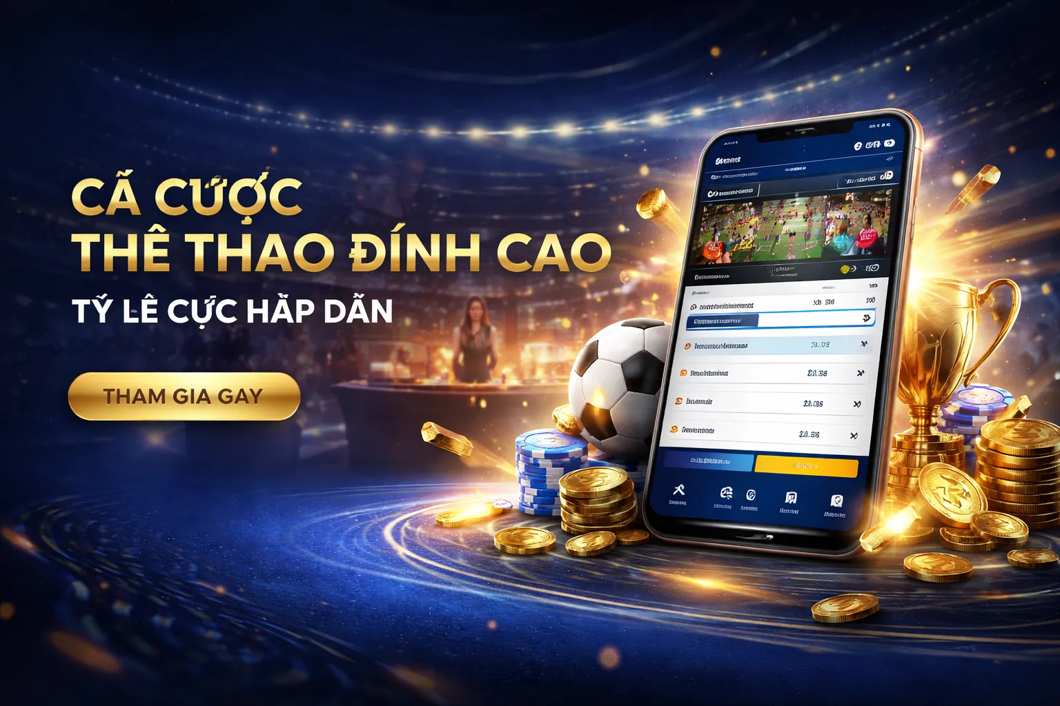 Banner Điều khoản & Điều kiện với logo game nổ hũ